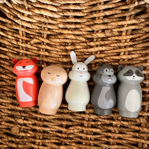 Magnolia Woodland Friends Playset - Green, Brown, Gray - Picture 2 of 2